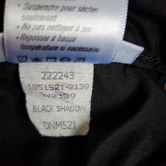 PAIGE 29 Hoxton High Rise Straight Leg Slim Casual Jeans in Dark Shadow - Picture 14 of 15